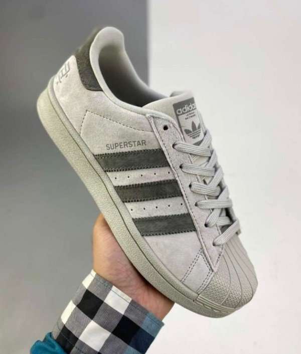 Buy First Copy Reigning Chaml X Adidas Superstar Grey Shoes Online India