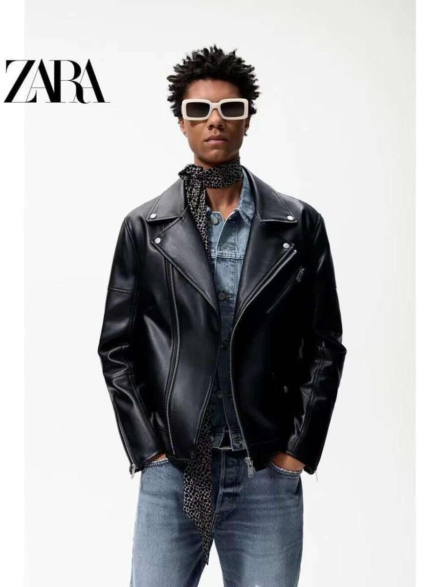 Reveal more than 150 zara leather jacket men latest