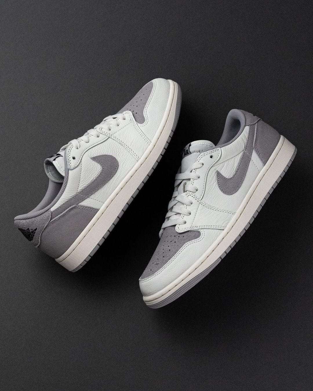 7A Quality Nike Jordan Low OG Atmosphere Grey Shoes For Men
