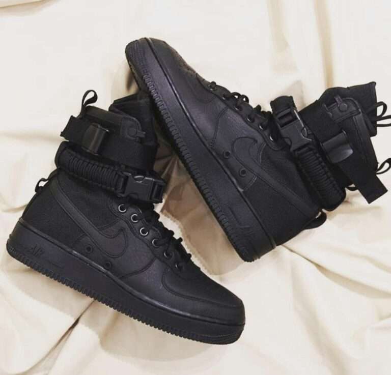 Buy First Copy Nike Airforce 1 SF Triple Black Shoes Online India