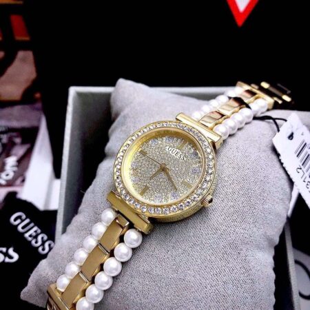 First Copy 7A Quality Guess Gela Pearl Watch