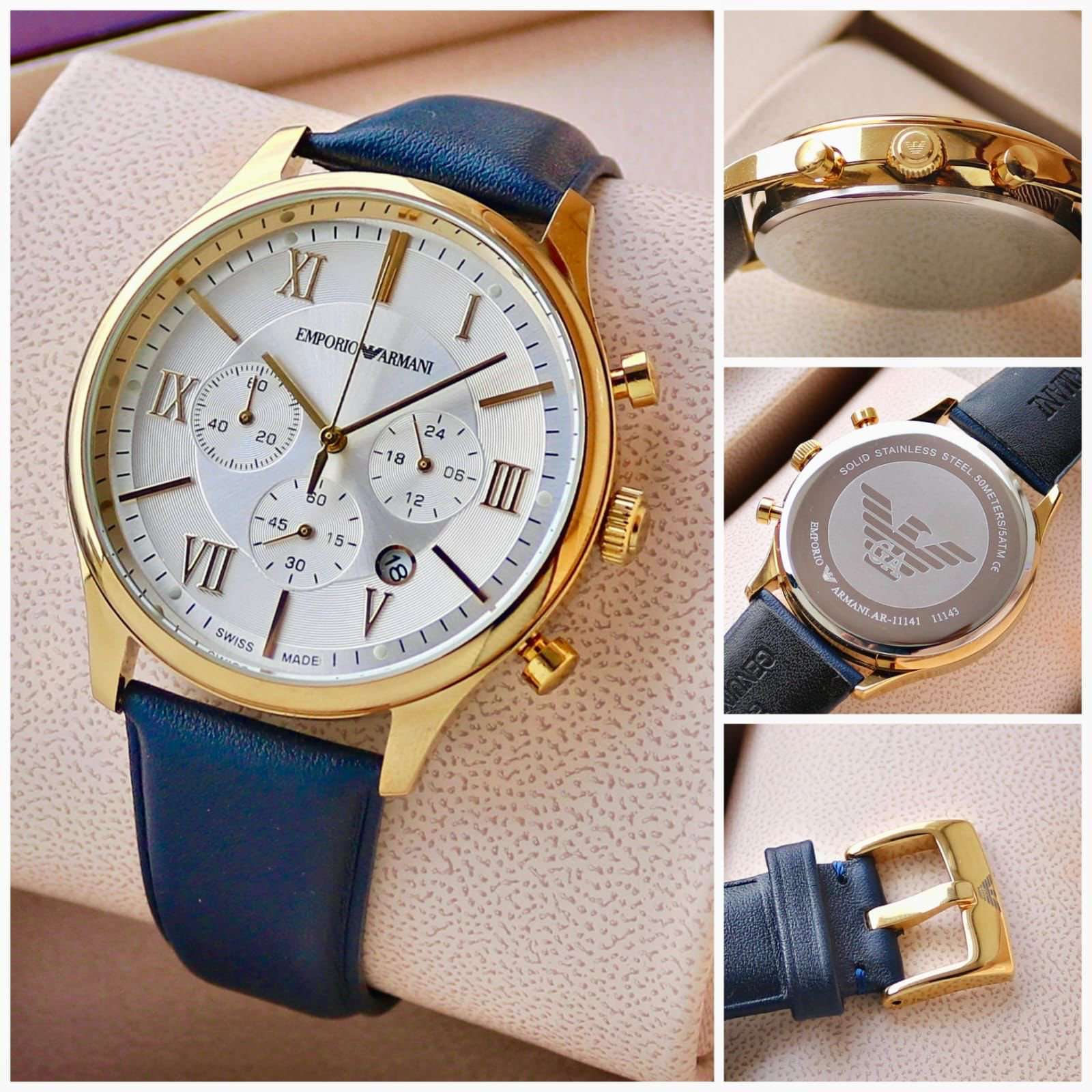First Copy Emporio Armani Luigi Watch 7AAA Quality For Sale