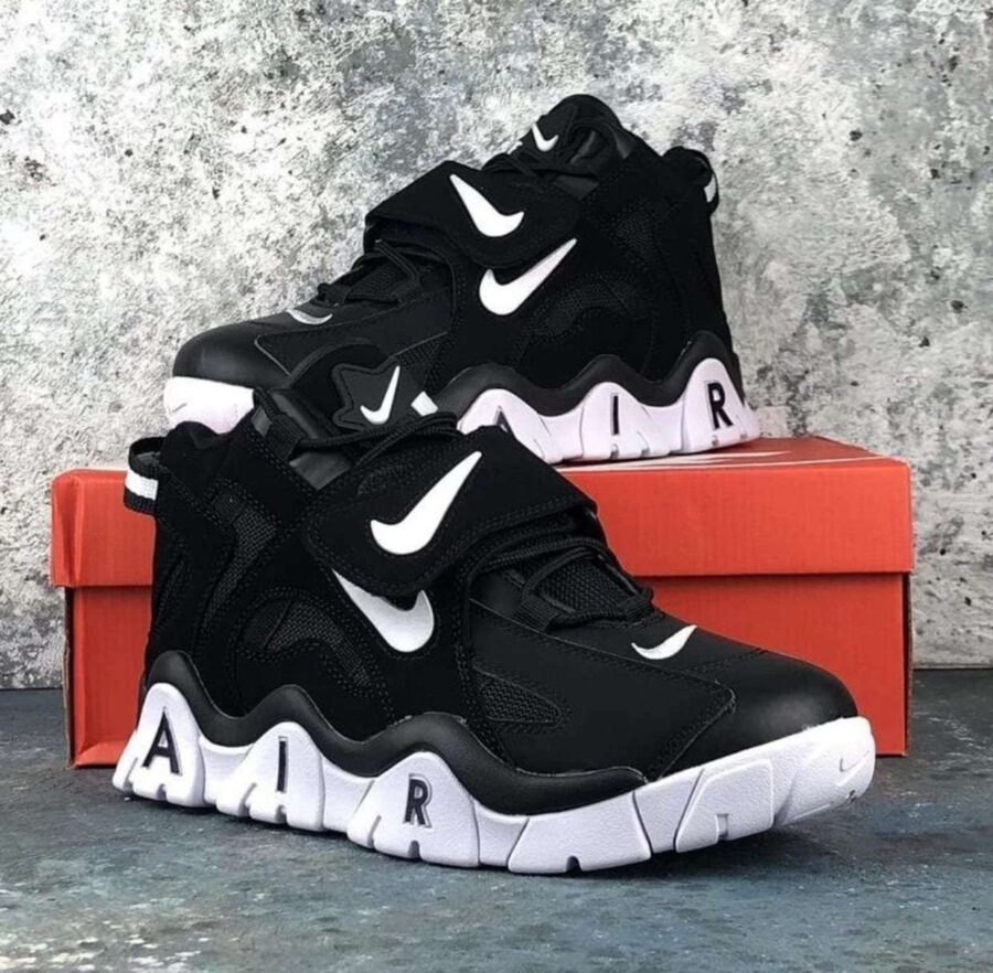 Buy First Copy Nike Air Mid Barrage University Black Shoes Online India