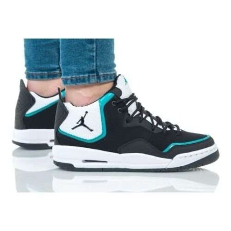 Buy First Copy Nike Air Jordan Court Side 23 Black White Shoes Online India