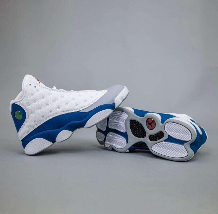 Buy First Copy Nike Air Jordan 13 French Blue Shoes Online India