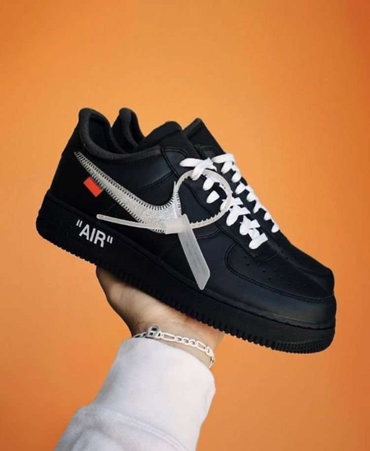 Buy First Copy Nike Airforce 1 Off White Virgil Abloh Moma Shoes Online India