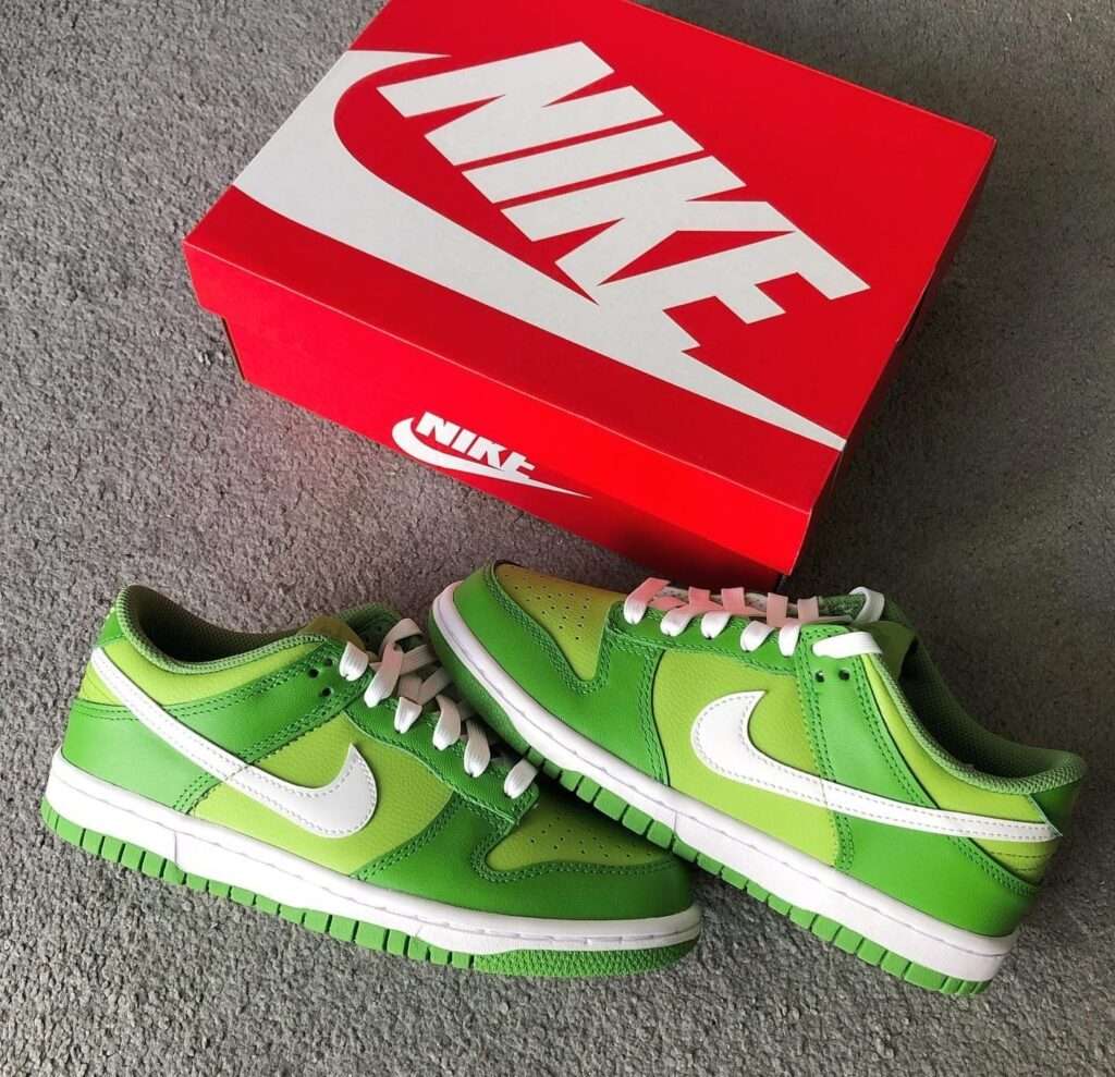 Buy First Copy Nike SB Dunk Low Chlorophyll Shoes Online India