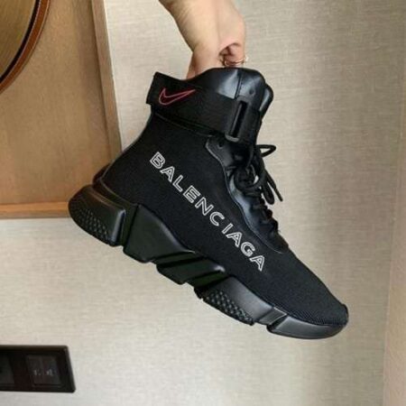 Buy First Copy Balenciaga High Top Full Black Shoes Online India