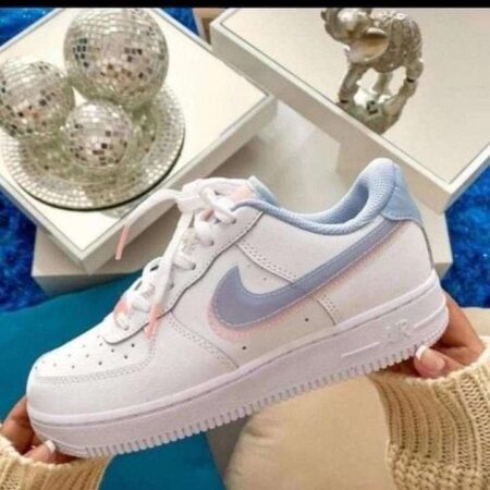 Buy First Copy Nike Airforce 1 LV8 GS Double Swoosh Women Shoes Online India