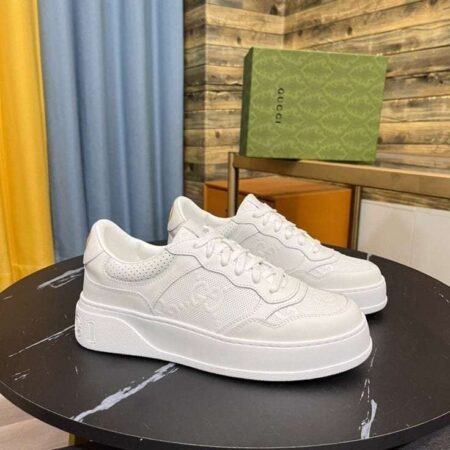 Buy First Copy Gucci GG Triple White Shoes Online India