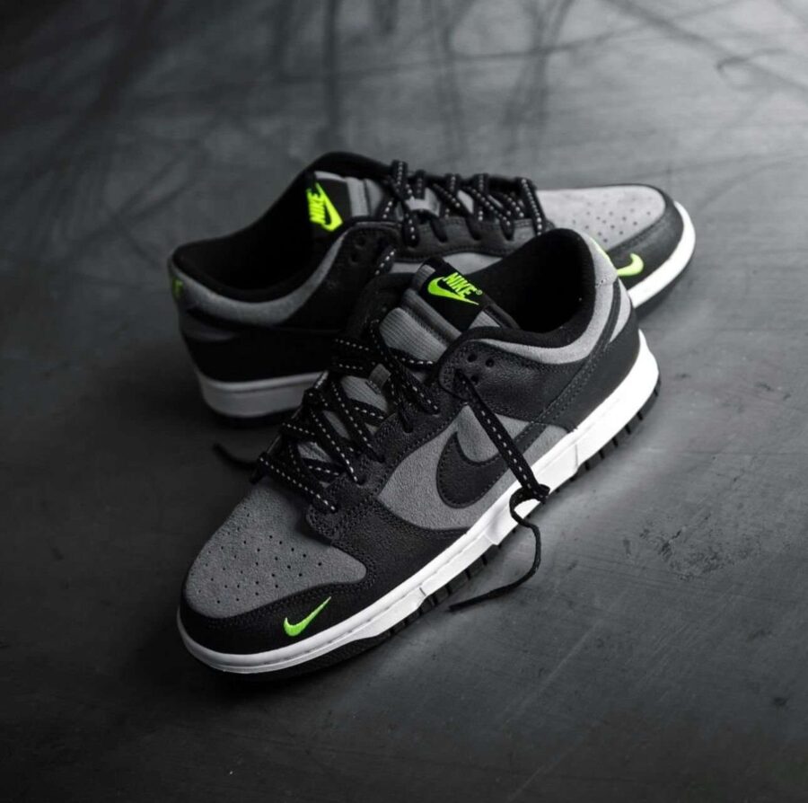 Buy First Copy Nike SB Dunk Black Green Strike Shoes Online India
