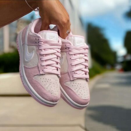 Buy First Copy Nike Dunk Low LX Pink Foam Women Shoes Online India