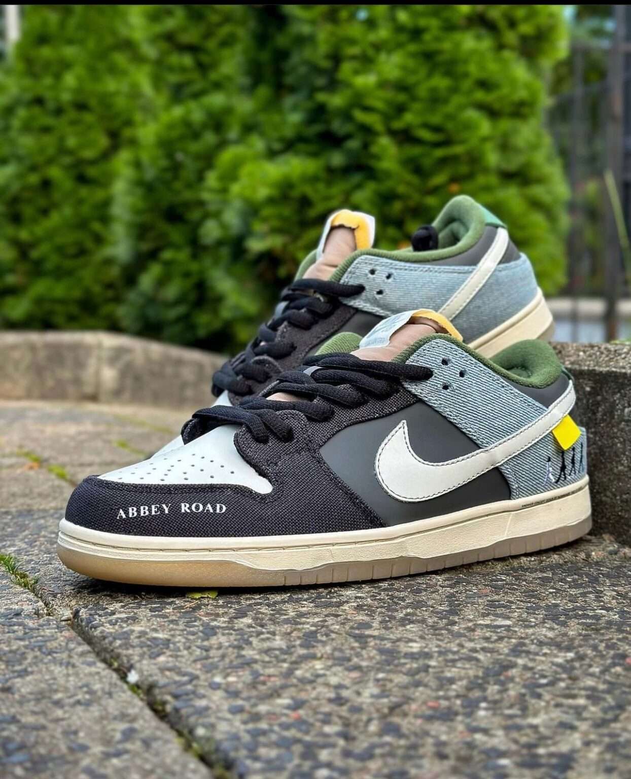 Buy First Copy Nike SB Dunk Low X Beatles Abbey Road Shoes Online India