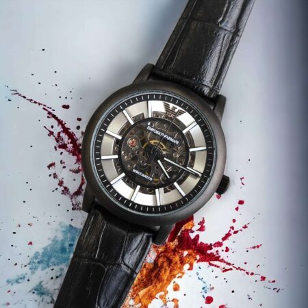 Buy Emporio Armani Meccanico Automatic First Copy Replica Watch For Sale