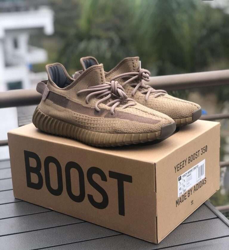 Buy Adidas Yeezy 350 V2 Earth Brown First Copy Shoes For Sale