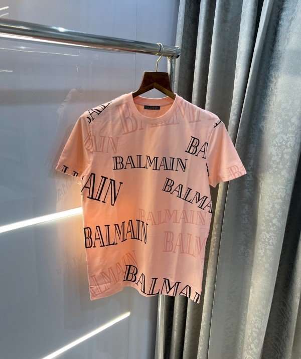 Buy First Copy Balmain Paris All Over Printed T-shirt Online India