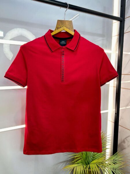 Buy First Copy Armani Exchange Collar Neck T-shirts Online India