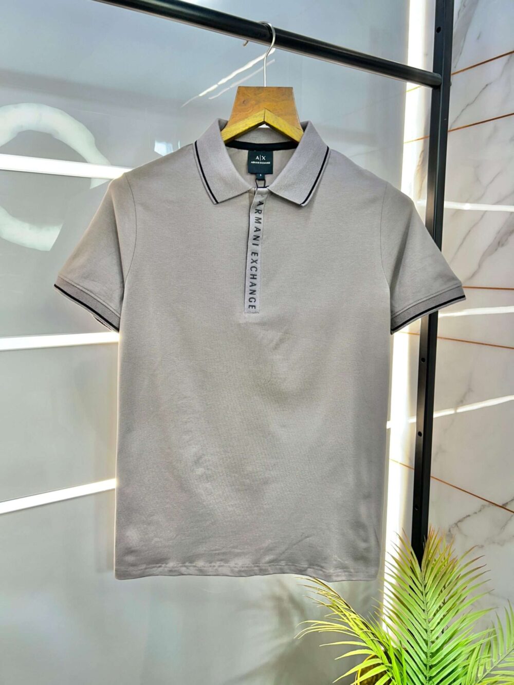 Armani Exchange Collar Neck T-shirts