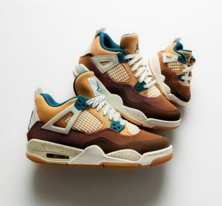 Buy First Copy Nike Air Jordan Retro 4 Cacao Wow Shoes Online India