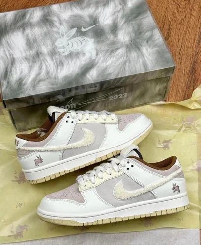 Buy First Copy Nike Dunk Low Year Of The Rabbit Fossil Stone Shoes Online India