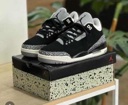 Buy First Copy Nike Air Jordan 3 Off Noir Shoes Online India