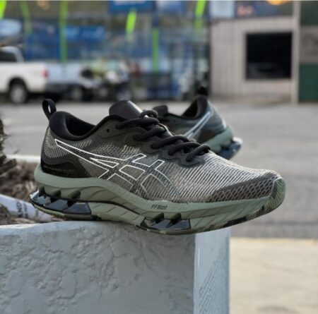 Buy Asics Gel Kinsei Blast Le Green White AS013 First Copy Replica For Sale