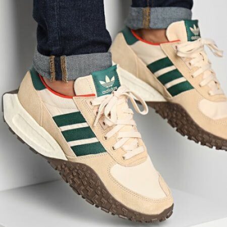 Buy First Copy Adidas Retropy E5 WRP Dark Beige Green Shoes Online India