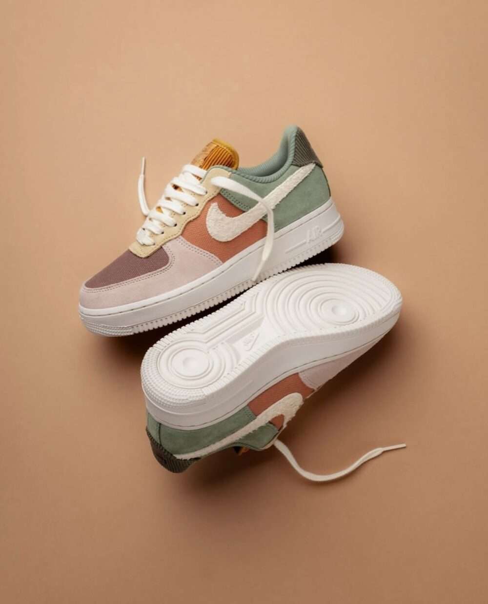 Buy First Copy Nike Airforce 1 Oil Green Shoes Online India