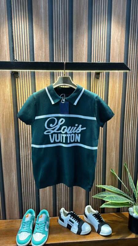 Buy First Copy Louis Vuitton Logo Printed T-shirt Online India