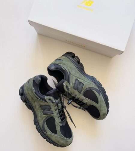 Buy First Copy JJJound X New Balance 2002R Gore Tex Green Shoes Online India