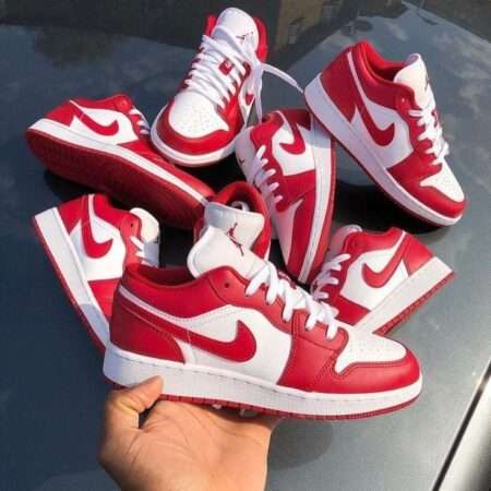 Buy First Copy Nike Air Jordan 1 Low Gym Red Shoes online India