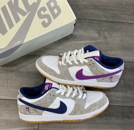 Buy First Copy Nike Rayssa Leal X Dunk SB Low White Shoes Online India