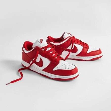 Buy First Copy Nike Dunk Low University Red Women Shoes Online India