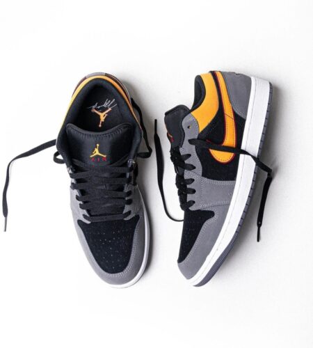 Buy First Copy Nike Air Jordan 1 Low SE Vivid Orange Shoes Online India