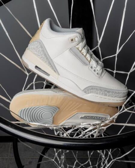 Buy First Copy Nike Air Jordan Retro 3 Craft Ivory Shoes Online India